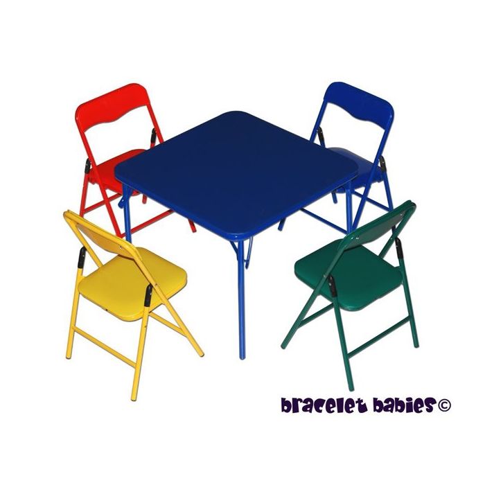 CHILDREN'S FOLDING TABLE & CHAIRS RENTAL